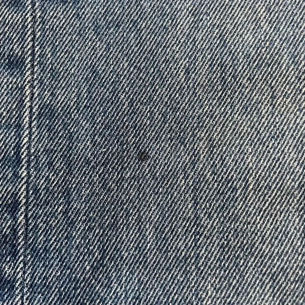 Levi's 501 Mens Straight Leg Jeans 44x30 Blue Denim Button Fly Y2K